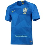 Camisolas de Futebol Brasil Equipamento Alternativa Copa do Mundo 2018 Manga Curta